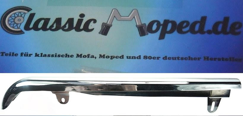 Kreidler Florett RS RMC 50 Kettenschutz Chrom Sport Version NEU - Classic-Moped