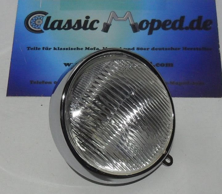 Kreidler Florett K54/OM Eitank Eiertank Scheinwerfer Einsatz NEU - Classic-Moped