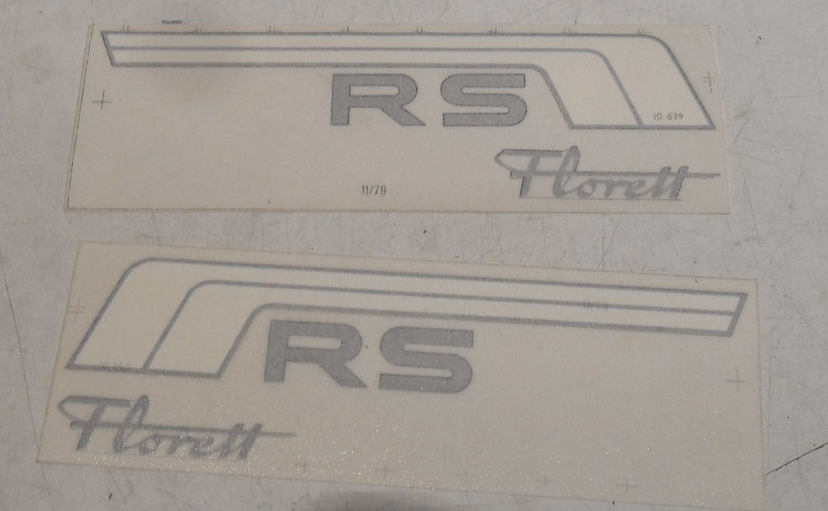 Kreidler  RS  Satz Aufkleber Decor Schriftzug Rahmen Seitendeckel 27.00.37 - Classic-Moped