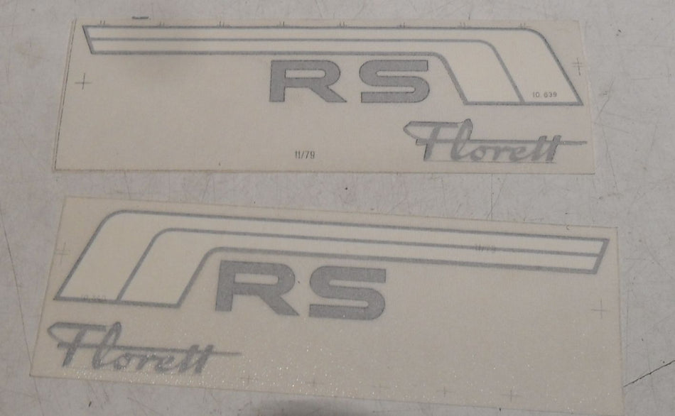 Kreidler  RS  Satz Aufkleber Decor Schriftzug Rahmen Seitendeckel 27.00.37 - Classic-Moped