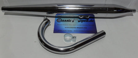 Zündapp Falconette Super Combinette Tuning Auspuffanlage NEU - Classic-Moped