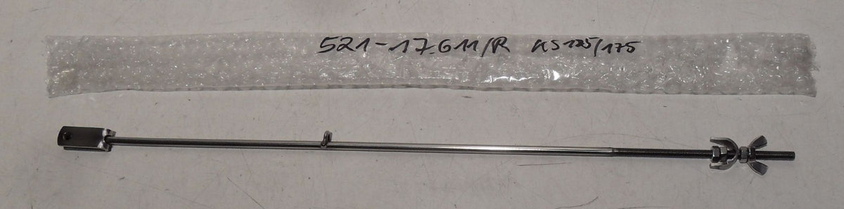 Zündapp 521 Bremsstange KS 125 175    NEU 521-17.611 / R Edelstahl - Classic-Moped