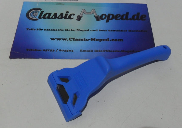 Dichtungsschaber blau Motor  Dichtungen entfernen - Classic-Moped