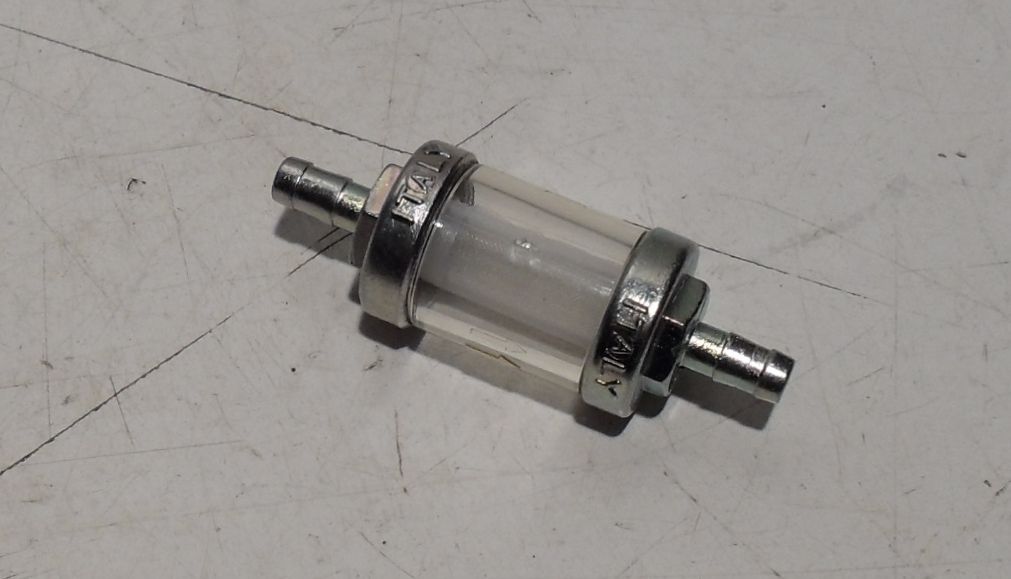 Mofa Moped Benzinfilter Kraftstofffilter Filter Alugehäuse NEU - Classic-Moped