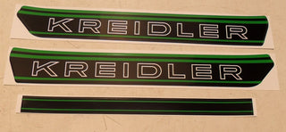 Kreidler RM RS RMC Aufkleber Tank Decor Schriftzug grün - Classic-Moped