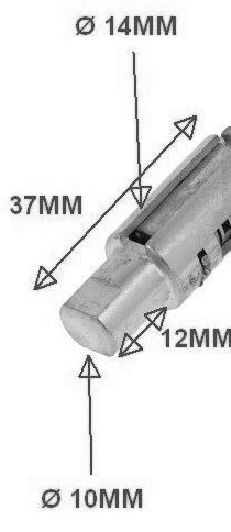 Zündapp Schloss Lenkradschloss Lenkerschloss M 50 25 R50 Roller 423-13.635 Neu - Classic-Moped