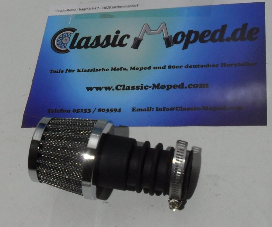 Zündapp Puch Hercules Power Luftfilter Rennfilter 20mm NEU - Classic-Moped