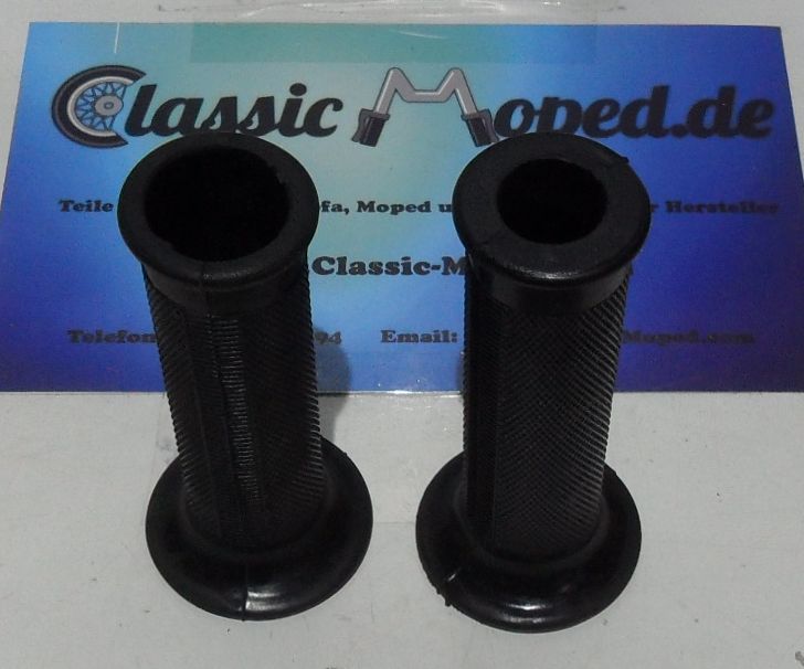 Zündapp R50 Roller Griffe Schwarz Fußschaltung Gummis 22/26 NEU - Classic-Moped