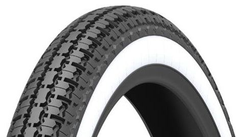 Weißwand Reifen Zündapp Hercules Kreidler Simson 220 1 Stück 2.5 -19 NEU - Classic-Moped