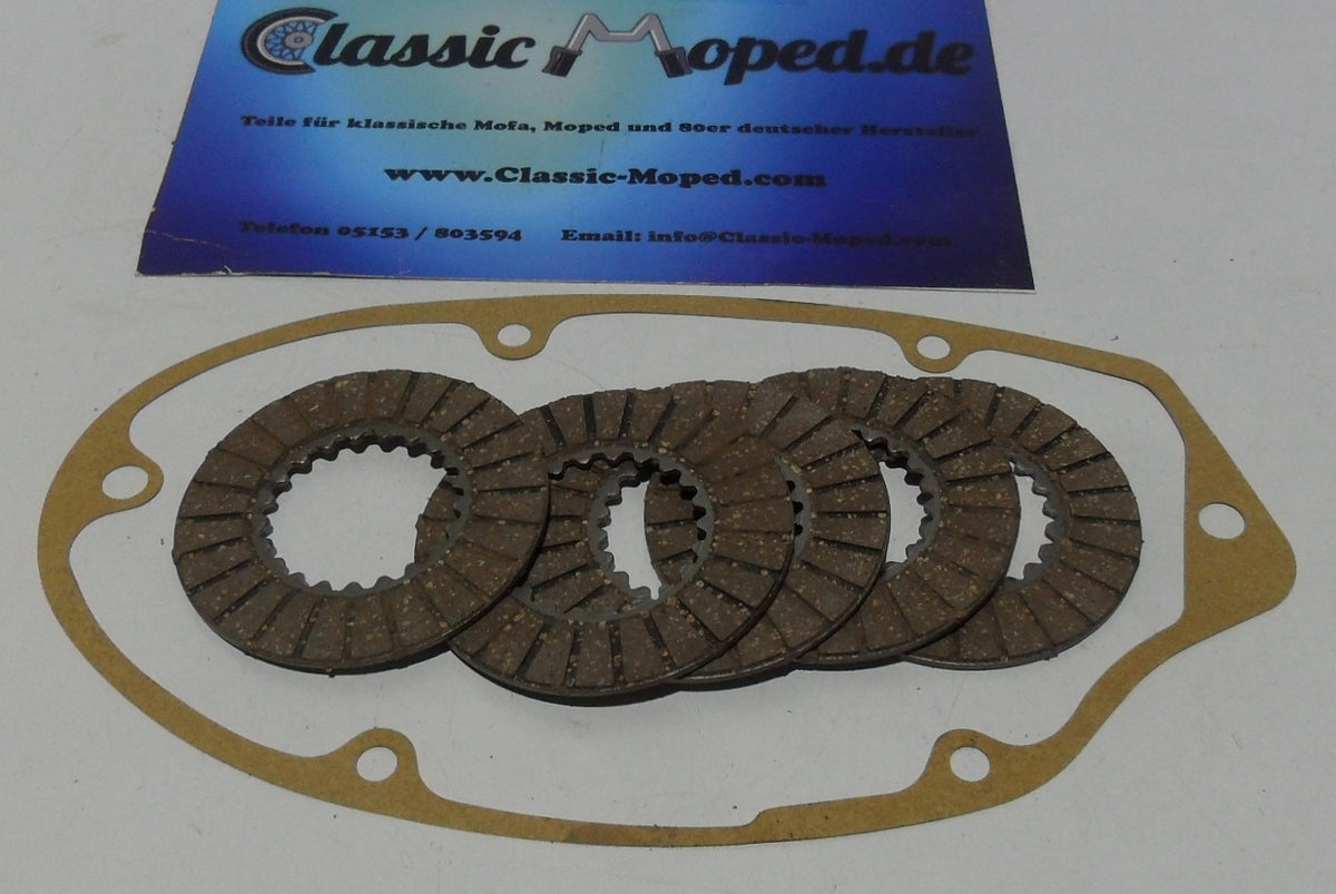 Sachs 50S 50/5 Hercules K50 KX5 Satz Kupplungsbläge Dichtung NEU - Classic-Moped