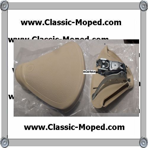 Sattel Oldtimer Moped Mofa Satteldecke  Elfenbein NSU DKW Hercules Zündapp - Classic-Moped