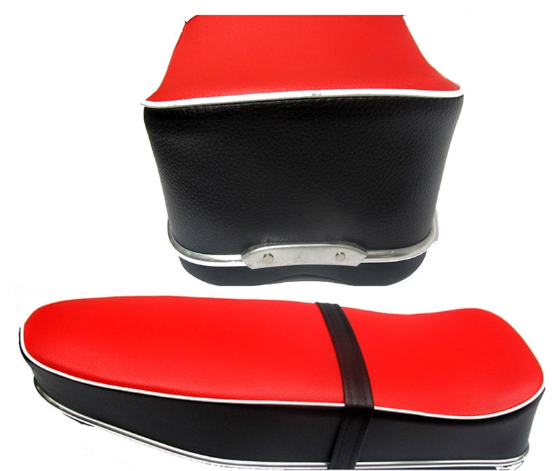 Kreidler Florett Eitank Eiertank K54 Sitzbank rot schwarz NEU - Classic-Moped