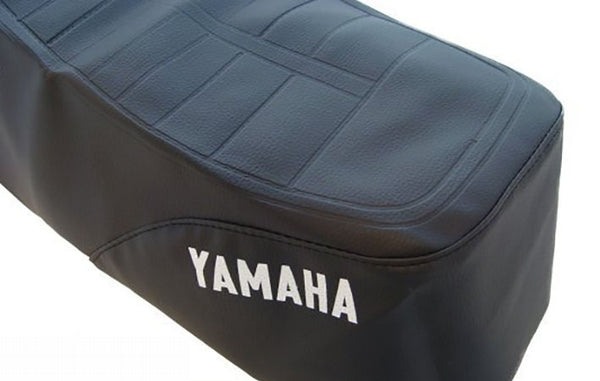 Yamaha DT 50 MX Sitzbank Bezug Sitzbankbezug Satteldecke Schwarz NEU - Classic-Moped