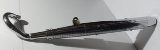 Zündapp KS50 Cross 517 Auspuff Anlage  abnehmbare Kappe Hitzegitter NEU - Classic-Moped