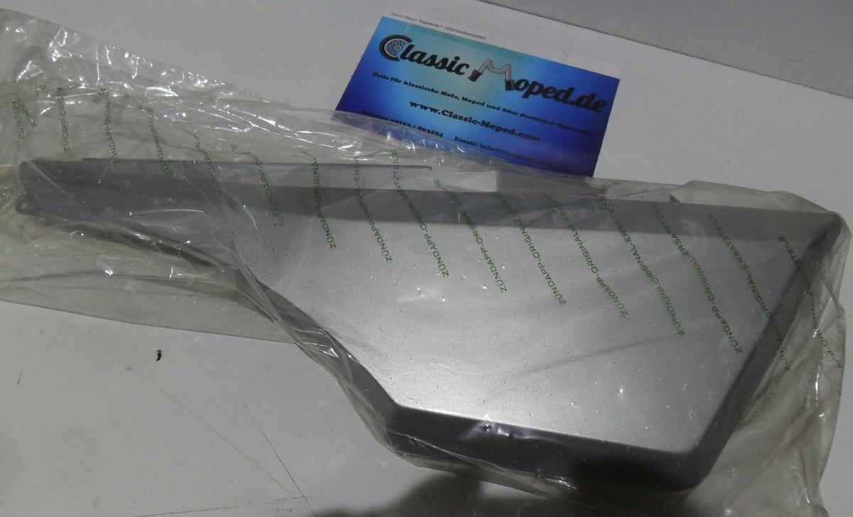 Zündapp KS80 Super Seitendeckel rechts 537-10.162 silber NEU Org - Classic-Moped