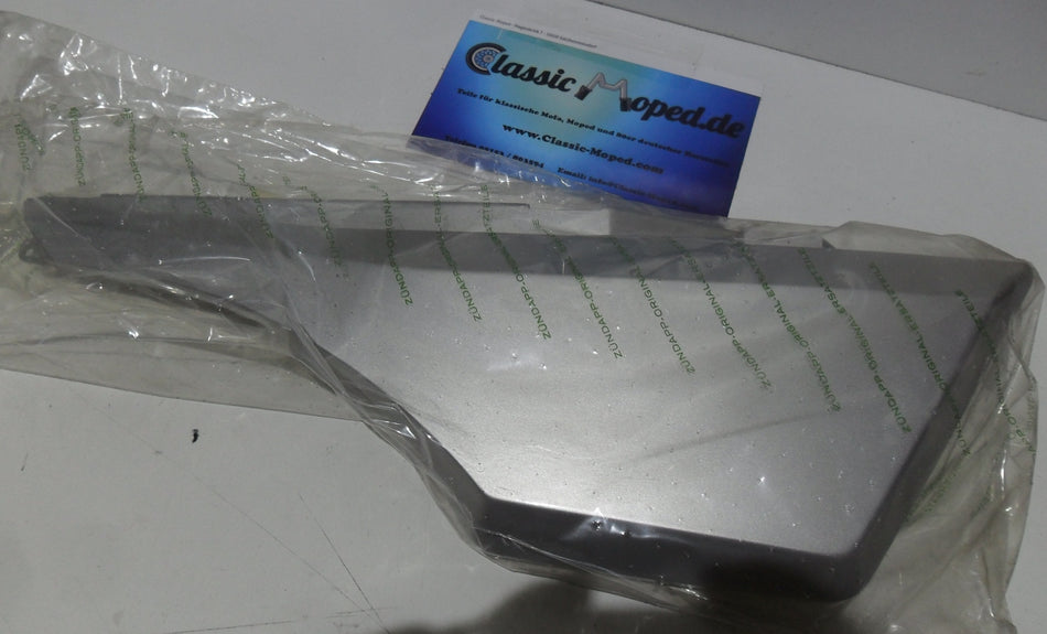 Zündapp KS80 Super Seitendeckel rechts 537-10.162 silber NEU Org - Classic-Moped