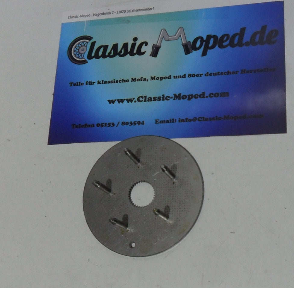 Zündapp Kupplung Grundplatte 265-06.606 3-4-5 Gang CS GTS KS NEU - Classic-Moped