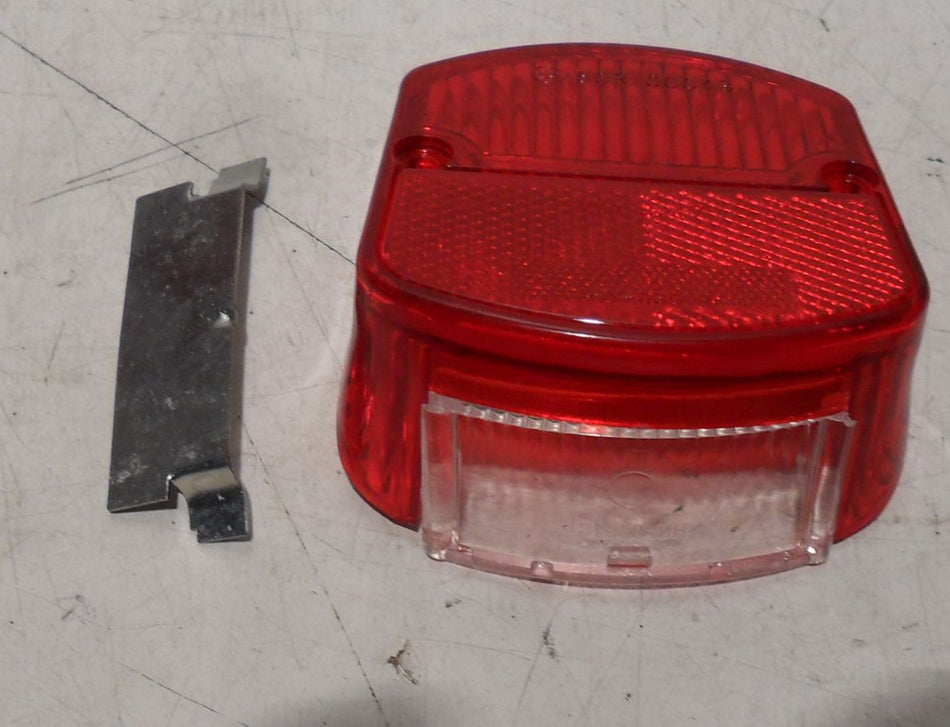 Rücklicht Kappe   Zündapp C50 Super R50 Sportcombinette GTS Rot rot   NEU - Classic-Moped