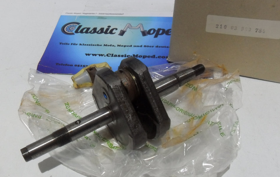 Zündapp Kurbelwelle original Star 462 Mofa 210-03.900 NEU - Classic-Moped