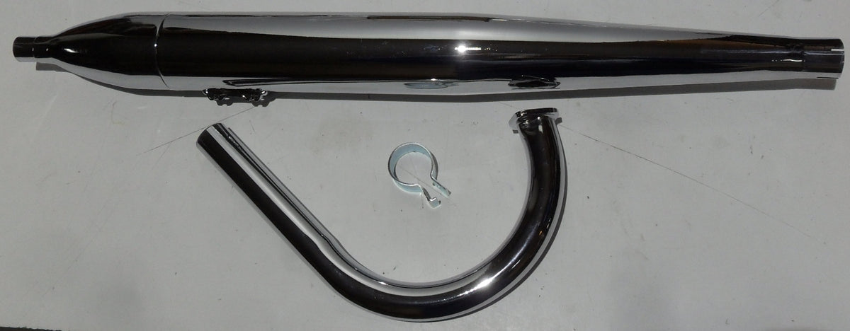 Zündapp Auspuff Anlage Falconette 435 437 425 Supercombinette J NEU - Classic-Moped