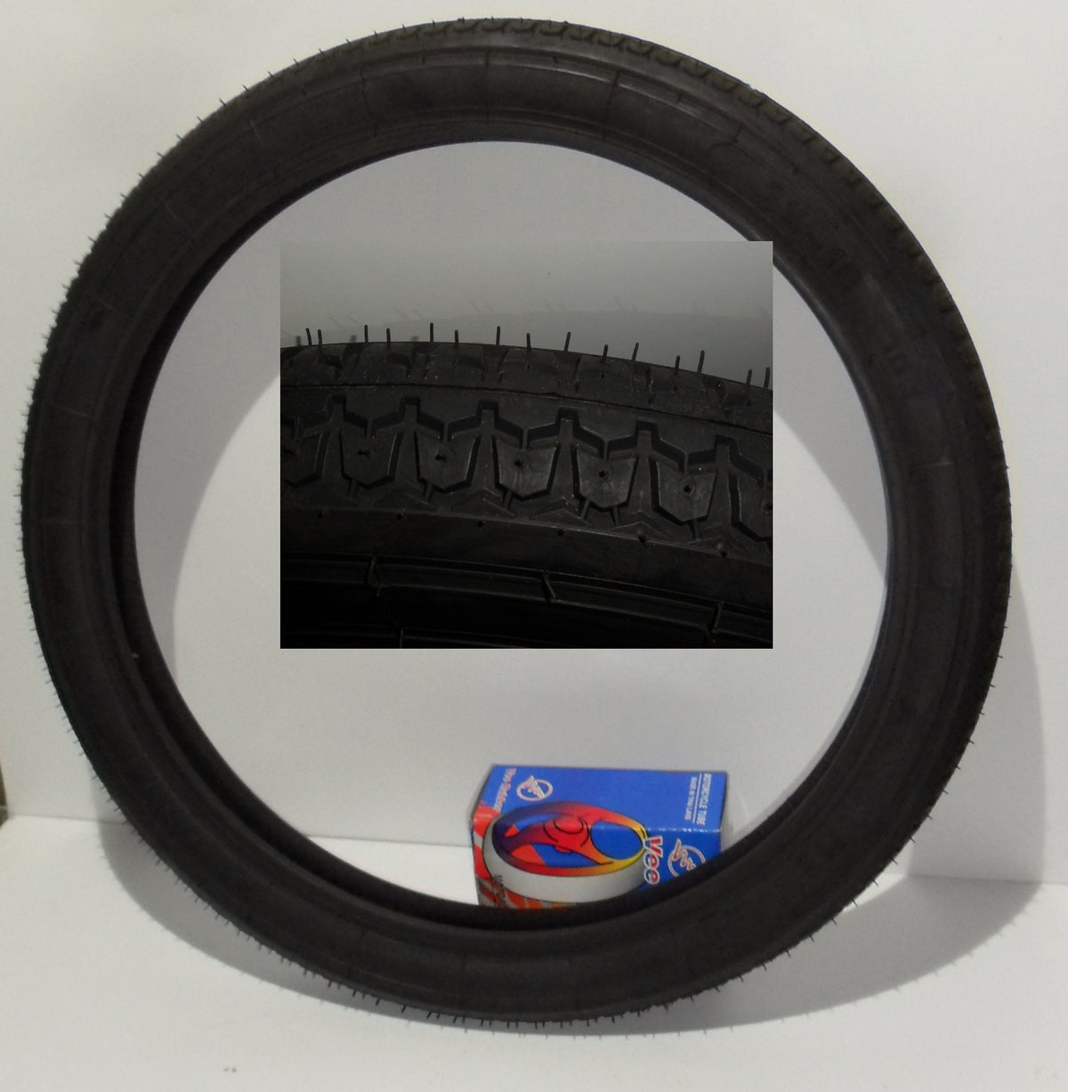 Satz Oldtimer Moped Reifen REX DKW Zündapp 2.25x19 Heidenau NEU - Classic-Moped