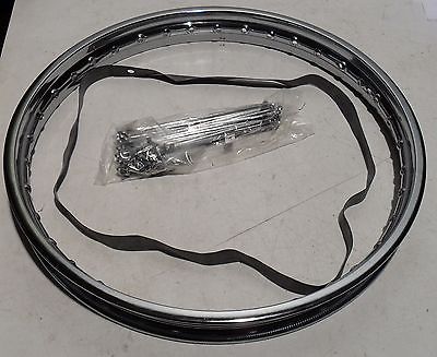 Neue Felge 17 x 1,5 36 Loch Zündapp C50 GTS 50 komplett Mokick Moped - Classic-Moped