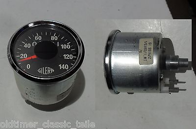 Gilera  Tacho 140 km/h Einbaumaß 60 mm Oldtimer Motorrad Moped Kleinkraftrad - Classic-Moped