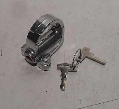 Oldtimer Roller Gepäckhaken mit Schloss abschließbar Neu Vespa Zündapp Puch KTM - Classic-Moped