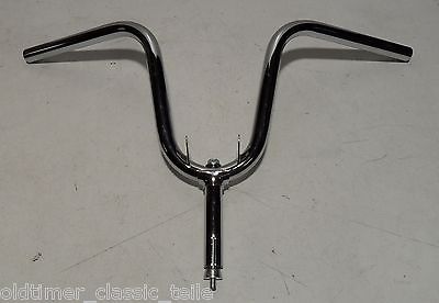 Moped Mofa Lenker Vespa Piaggio Boxer Mofa Moped  Chrom  NEU Chrom - Classic-Moped