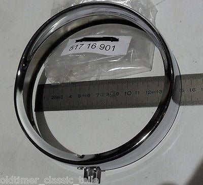 Zündapp KS50 Sport  517 517-16.901 Lampenring Chromring Lampe  NEU - Classic-Moped