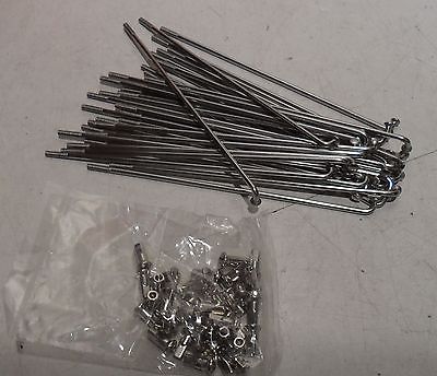 Speichensatz Speichen Nippel 36 Stck. 2,3 x 184 mm Hercules Moped  DKW Edelstahl - Classic-Moped