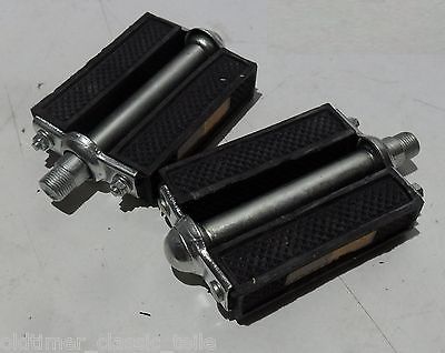 Pedale Blockpedale 9/16 Oldtimer Mofa Moped DKW NSU Zündapp Hercules Kreidler - Classic-Moped