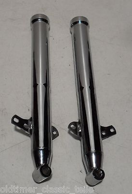 Gabel Tauchrohre für Zündapp KS GTS C50 517 Komplett 517-12.608/609 - Classic-Moped