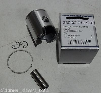 Kolben Zündapp ZR ZA 10,20,30, ZD 10 30 Gr. D/E 250-02.711  Meteor Mofa Moped - Classic-Moped