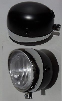 Lampe Scheinwerfer Mofa Hercules Puch Zündapp  Prima Oldtimer rund  Schirmchen - Classic-Moped