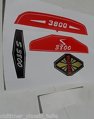 Solex Velosolex  Decor Aufkleber Satz S 3800 Mofa Moped NEU - Classic-Moped