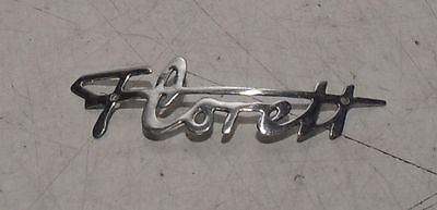 Kreidler Florett RS TS GT TM K54 Schutzblech  Schriftzug Emblem Silber 57.22.41 - Classic-Moped