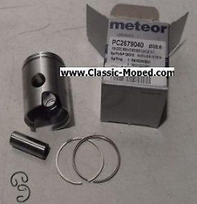 Vespa Ciao Boxer Si Kolben Meteor Übermaß 38,6 mm  NEU 12mm Bolzen - Classic-Moped