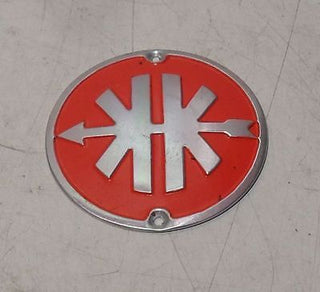 Kreidler Florett Eitank Eiertank GT TM   LF LH K54 Emblem  Beinschild 55 mm - Classic-Moped