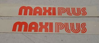 Puch Maxi Plus    Decor Aufkleber Mofa Moped rot - Classic-Moped