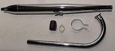 Zündapp Bergsteiger M 50 Moped  Auspuff Krümmer  Auspuffanlage Komplett - Classic-Moped