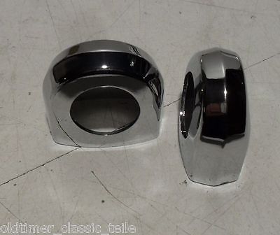 Kreidler  57.07.06 Florett RS RM RMC LF LH Lenkerkappen Chromkappen Satz - Classic-Moped
