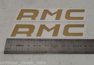 Kreidler RMC Satz Aufkleber Decor GOLD  Schriftzug Rahmen Seitendeckel - Classic-Moped