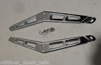 Puch Monza Mokick Schutzblech Satz Schutzblechhalter vorn  Schutzblechstreben Neu - Classic-Moped