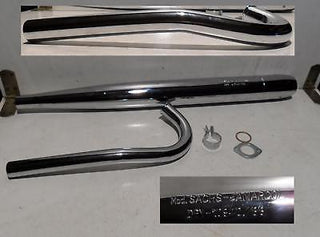 Auspuff Sachs 70mm + Krümmer K50 Ultra KX5 Rechts  NEU - Classic-Moped