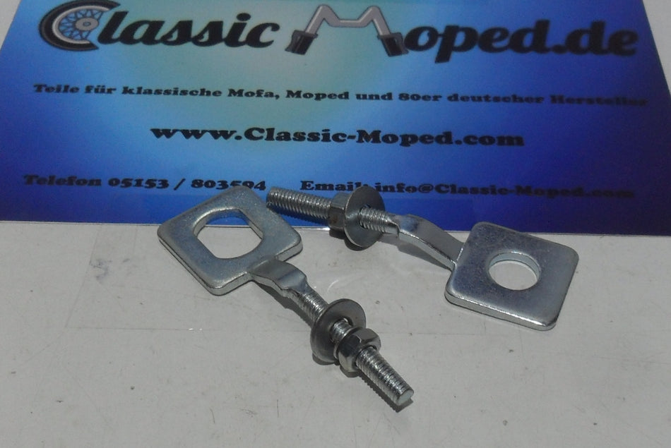 Satz Kettenspanner Zündapp  KS 80 GTS 50 529 530 529-15.711/712 NEU - Classic-Moped