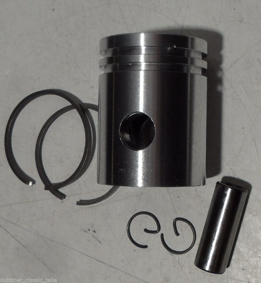 2 Ring Kolben B Zündapp Kurzpleuel KS50 Combinette R50 C50 M50 Falconette - Classic-Moped