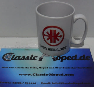 Kreidler Florett RS RMC Eiertank Tasse Kaffeepott Mug Becher NEU - Classic-Moped