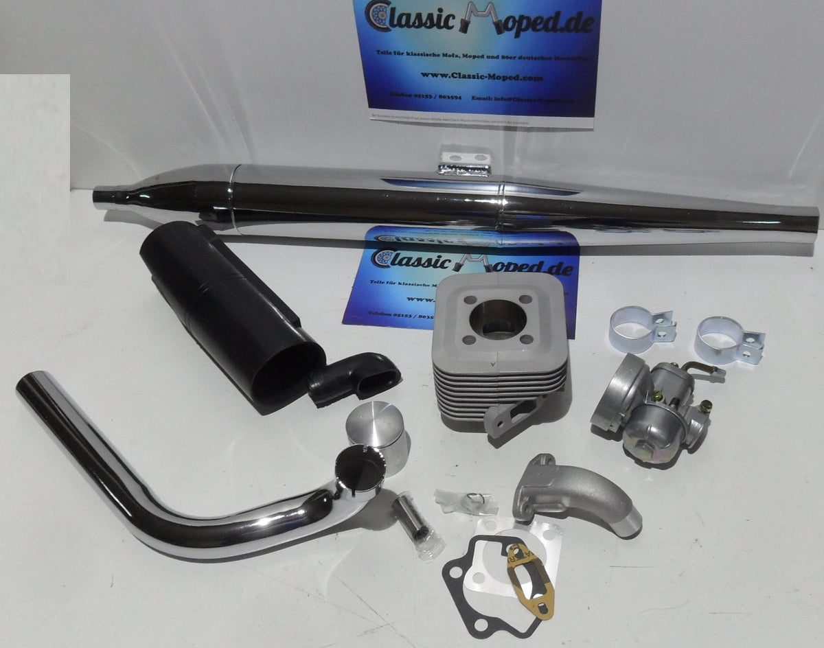 Kreidler Florett K54 Eitank Tuning Satz Zylinder 50 Zigarre NEU - Classic-Moped