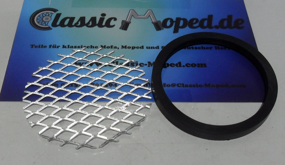 Kreidler Florett K54 RM Eitank Gummi Gebläsegitter und Gitter NEU - Classic-Moped